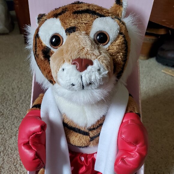 T.L. TOYS Singing Boxing Tiger - Picture 1 of 8